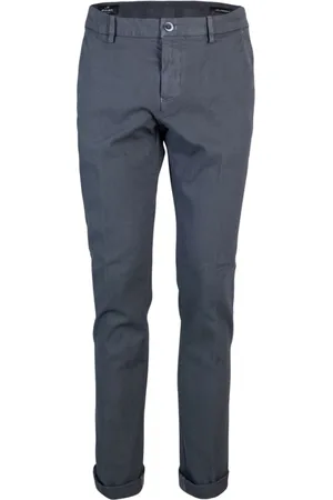 Masons Chinos, male, , Size: 5XL Slim Fit Grey Chino Trousers