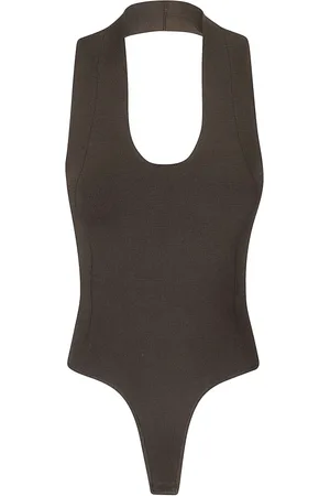 Khaite Body, female, , Size: M V-neck Stretch Bodysuit