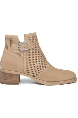 Nero Giardini Heeled Boots, female, , Size: 5 US Leather Block Heel Ankle Boots