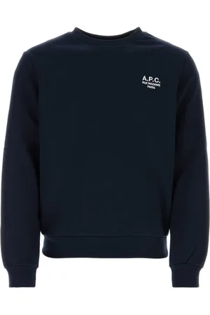 A.P.C. Sweatshirts, male, , Size: S Midnight Cotton Sweatshirt