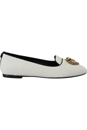 Dolce & Gabbana Ballerinas, female, , Size: 5 US Velvet Slip Ons Loafers Flats Shoes