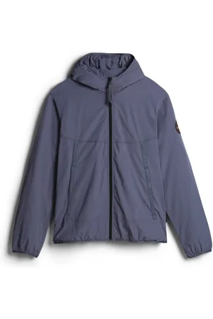 Napapijri Wind Jackets, male, , Size: S Grisail Jacket with Zip Fastening