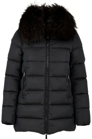 MOORER Down Jackets, female, , Size: 2XS Quilted Boudin Jacket with Zip Pockets