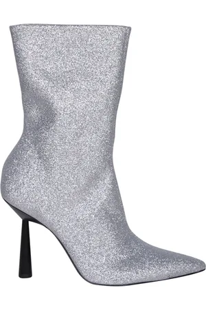 Gia Borghini Heeled Boots, female, , Size: 10 US Stylish Ankle Boots with 10.5cm Heel