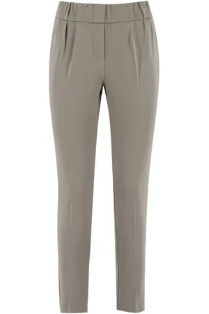 LE TRICOT PERUGIA Slim-fit Trousers, female, , Size: L Trousers