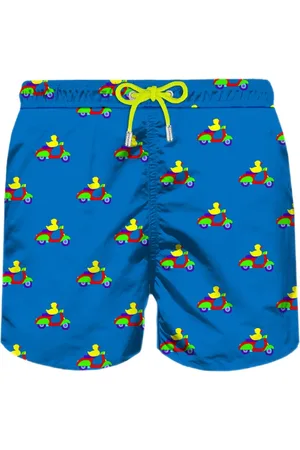 MC2 SAINT BARTH Beachwear, male, , Size: 2XL Shorts and Boxers Polyester Composition