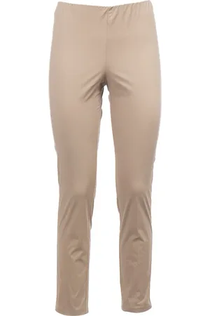 LE TRICOT PERUGIA Slim-fit Trousers, female, , Size: S Cotton Pants with Elastic Waist