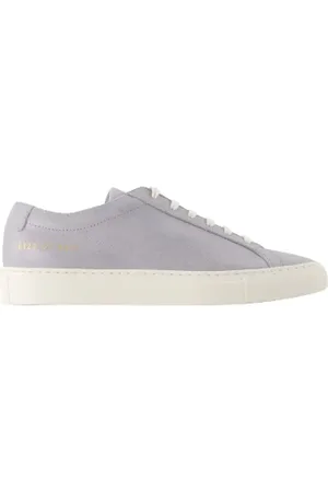 COMMON PROJECTS Sneakers, female, , Size: 9 US Leather Sneakers - Round Toe, Top Lace Closure