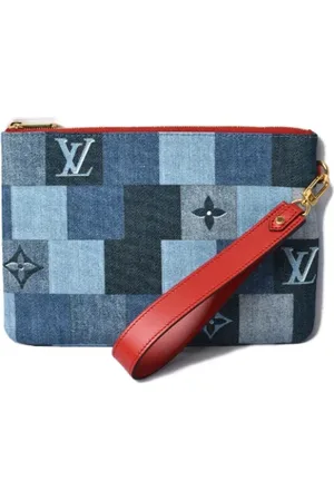 LOUIS VUITTON Pre-owned Clutches, female, , Size: ONE SIZE Pre-owned Denim louis-vuitton-bags