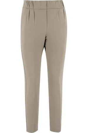 LE TRICOT PERUGIA Slim-fit Trousers, female, , Size: L Trousers