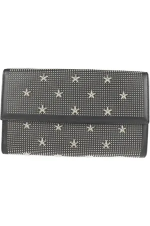 Jimmy Choo Pre-owned Clutches, female, , Size: ONE SIZE Pre-owned Leather clutches