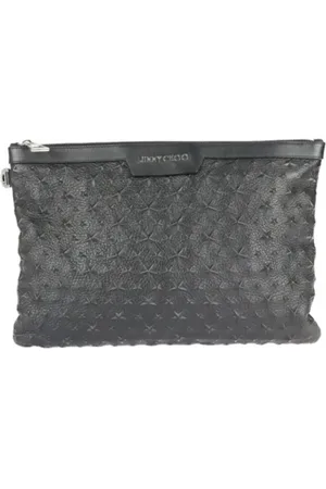 Jimmy Choo Pre-owned Clutches, female, , Size: ONE SIZE Pre-owned Leather clutches