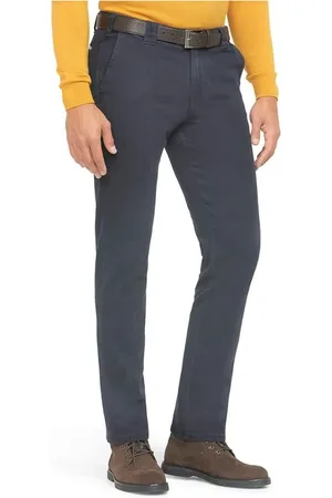Meyer Slim-fit Jeans, male, , Size: W31 Trousers mod. Oslo Chino 2-5576/19