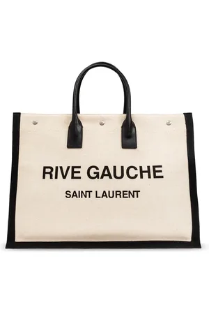 Saint Laurent Tote Bags, male, , Size: ONE SIZE Rive Gauche Large Shopper Bag