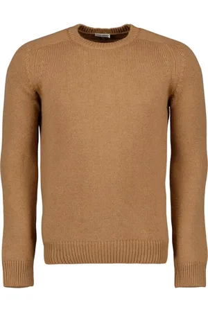Saint Laurent Round-neck Knitwear, male, , Size: M Pull Sweater