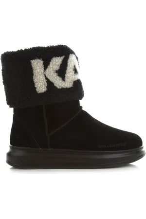 Karl Lagerfeld Winter Boots, female, , Size: 11 US Multicolor Logo Ankle Boots