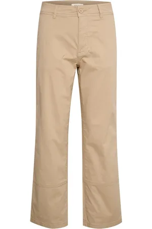 Part Two Chinos, female, , Size: L Classic Straight-Leg White Pepper Pants