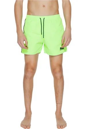 EA7 Beachwear, male, , Size: XL Swim Shorts with Front Pockets