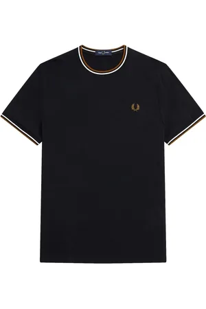 Fred Perry T-Shirts, male, , Size: 3XL Twin Tipped Round Neck T-Shirt