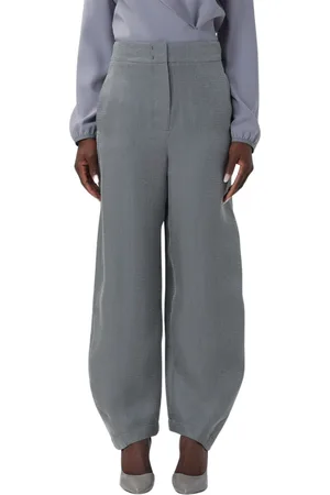 Giorgio Armani Wide Trousers, female, , Size: S Stylish Pants
