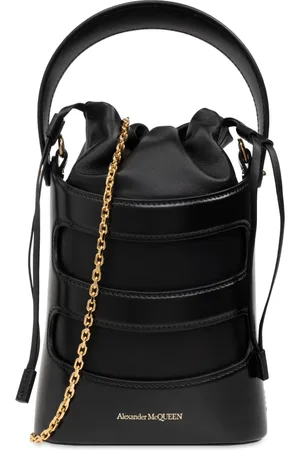Alexander McQueen Bucket Bags, female, , Size: ONE SIZE Mini The Rise shoulder bag