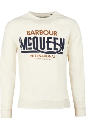 Barbour Sweatshirts, male, , Size: S Randall Crew Sweatshirt in Whisper