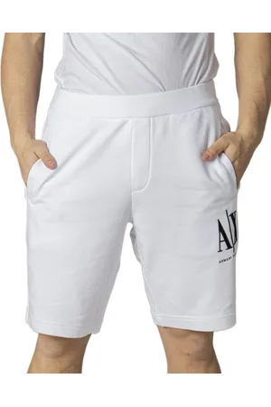 Armani Exchange Casual Shorts, male, , Size: L Printed Cotton Shorts