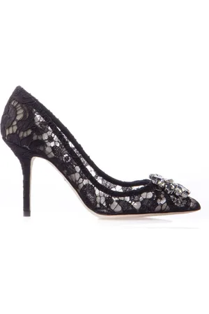 Dolce & Gabbana Pumps, female, , Size: 7 US Rainbow Lace Bellucci Crystal Pumps