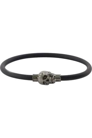 Alexander McQueen Bracelets, male, , Size: M Skull Bracelet