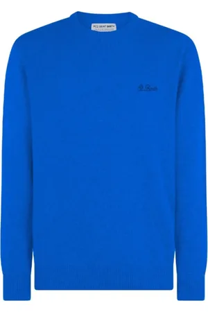 MC2 SAINT BARTH Sweatshirts, male, , Size: M Heron Sweater with Orange Embroidery