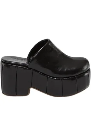 THEMOIRÈ Heeled Mules, female, , Size: 9 US Heeled Mules