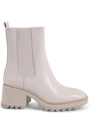 19V69 Italia Chelsea Boots, female, , Size: 6 US Synthetic Leather Ankle Boot with 6cm Heel