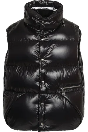 Khrisjoy Vests, male, , Size: XS Feather Sleeveless Gilet