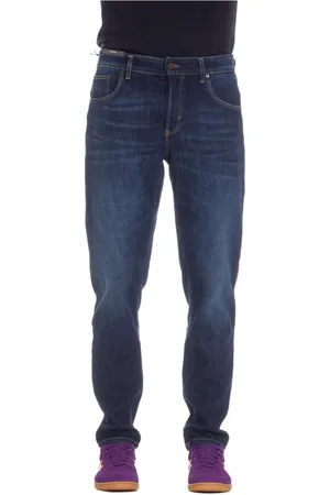 PT Torino Slim-fit Jeans, male, , Size: W36 Dark Regular Denim Jeans