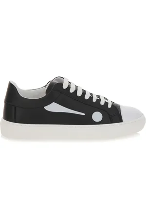 Moschino Sneakers, female, , Size: 10 US Symbol Sneakers White Contrast