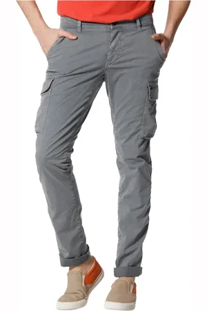 Masons Straight Trousers, male, , Size: XL Slim Fit Cargo Trousers with Unique Chile Style
