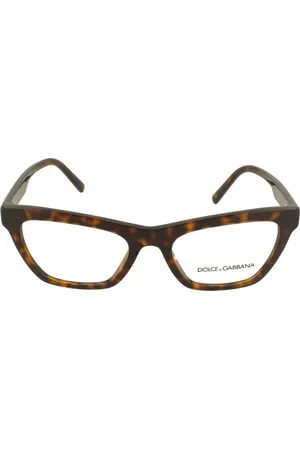 Dolce & Gabbana Glasses, female, , Size: 51 MM Cat-shaped Acetate Gles - Model 3359
