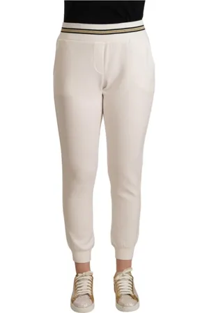 Patrizia Pepe Sweatpants, female, , Size: XS Elegant Joggers with Mid Waist