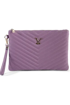 19V69 Italia Clutches, female, , Size: ONE SIZE Unique Leather Shoulder Bag