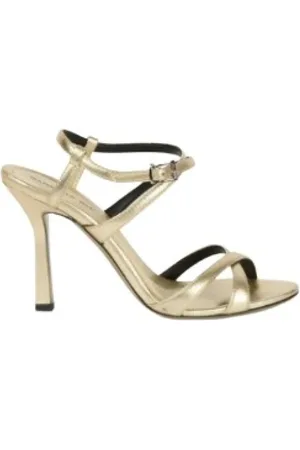 BARBARA BUI High Heel Sandals, female, , Size: 7 1/2 US Metallic Heeled Sandals