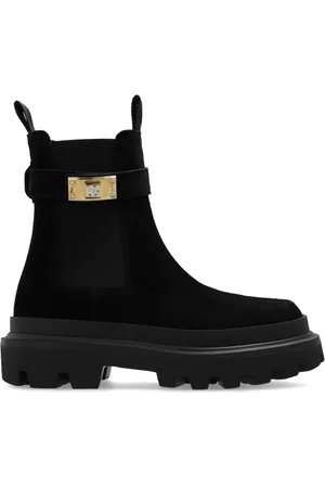 Dolce & Gabbana Chelsea Boots, female, , Size: 5 US Suede Chelsea boots