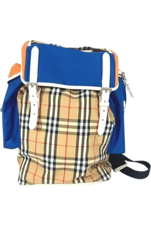 Burberry Pre-owned Backpacks, male, , Size: ONE SIZE Pre-owned Leather backpacks