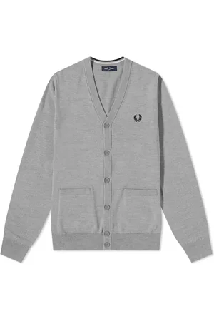 Fred Perry Cardigans, male, , Size: XL Merino Cotton Classic Cardigan