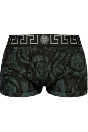 VERSACE Bottoms, male, , Size: L Patterned Boxers