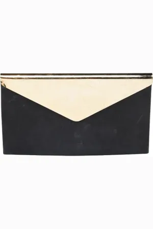 Jimmy Choo Pre-owned Clutches, female, , Size: ONE SIZE Pre-owned Suede clutches