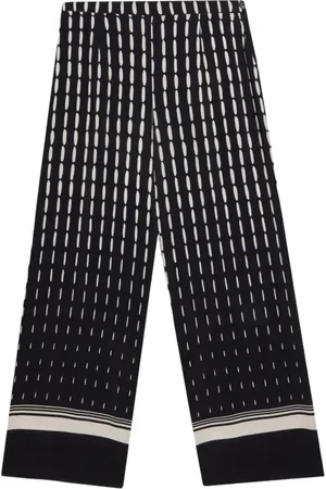 Elena Miro Wide Trousers, female, , Size: L Stylish Pants