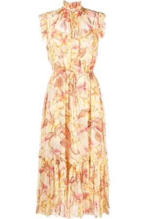 ZIMMERMANN Maxi Dresses, female, , Size: S Feminine Frilled Maxi Dress