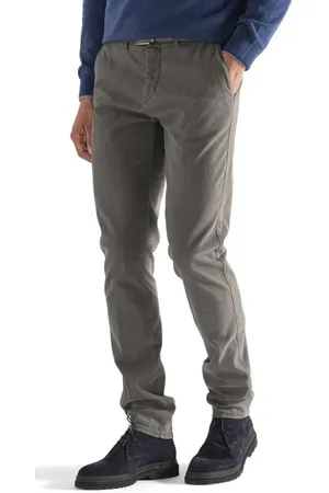 HARMONT&BLAINE Slim-fit Trousers, male, , Size: M Slim Fit Cotton Chino Pants