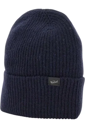 Woolrich Beanies, male, , Size: L Merino Wool Beanie Hat