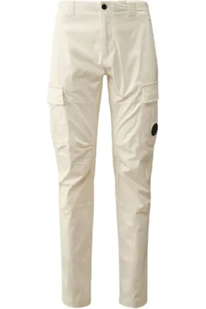 C.P. Company Slim-fit Trousers, male, , Size: M Stretch Sateen Ergonomic Cargo Pants